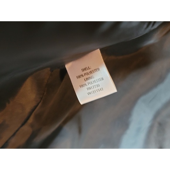 Converse One Star Size XL Women Multicolor Plaid Button Up Belted Trench Coat - Picture 5 of 6